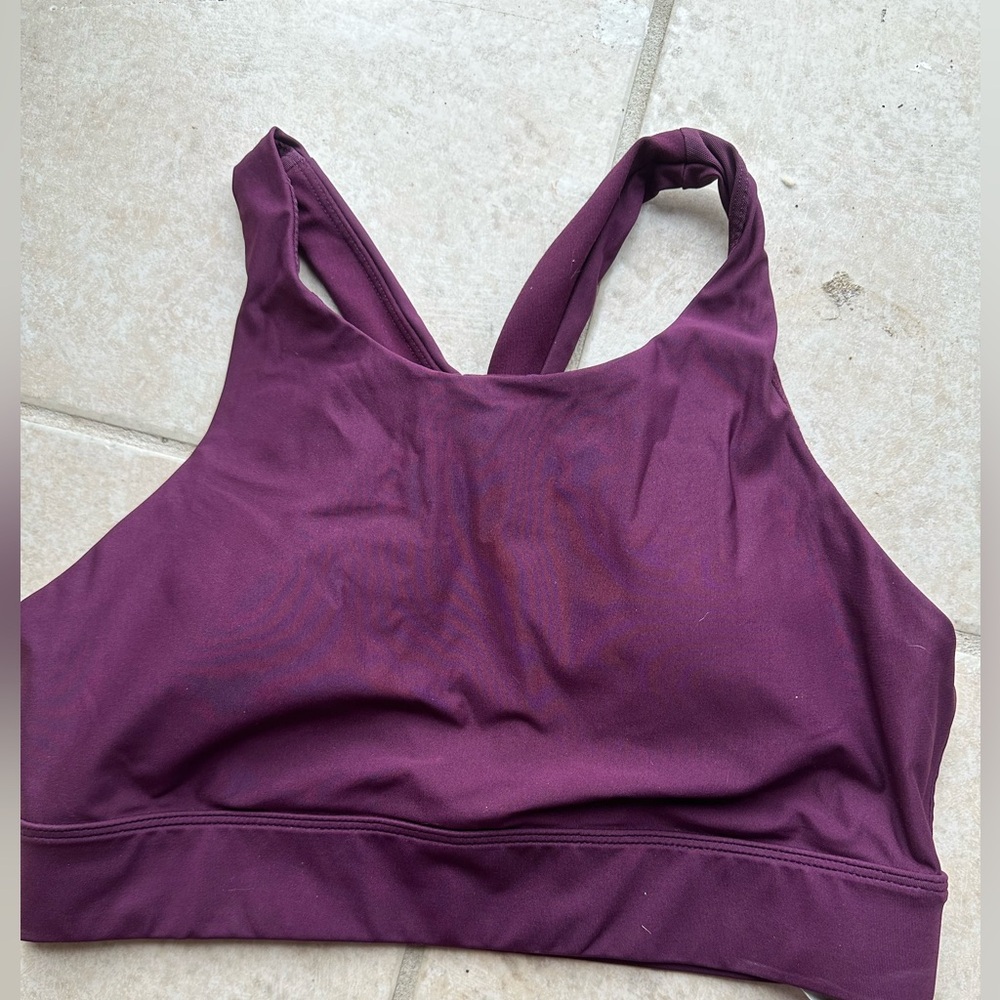 Women's Dark Purple Fabletics Sports Bra